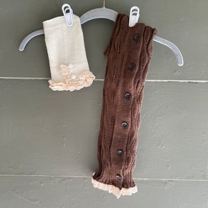 Vintage LOT of 2 Pair BOOT SOCKS