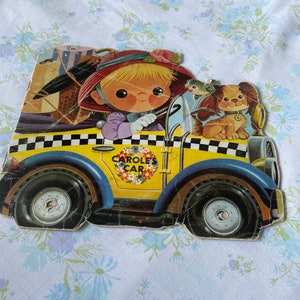 CUTE Vintage 50s CAROLE’S Car Book