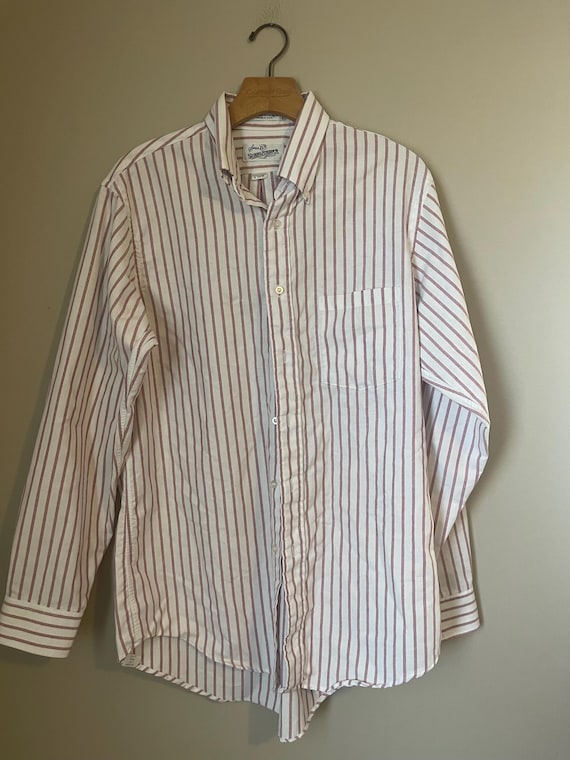 sears dress shirts mens Vintage Sears Mens Long Sleeve Button Dress Shirt Size 15 1/2 34/35 Blue