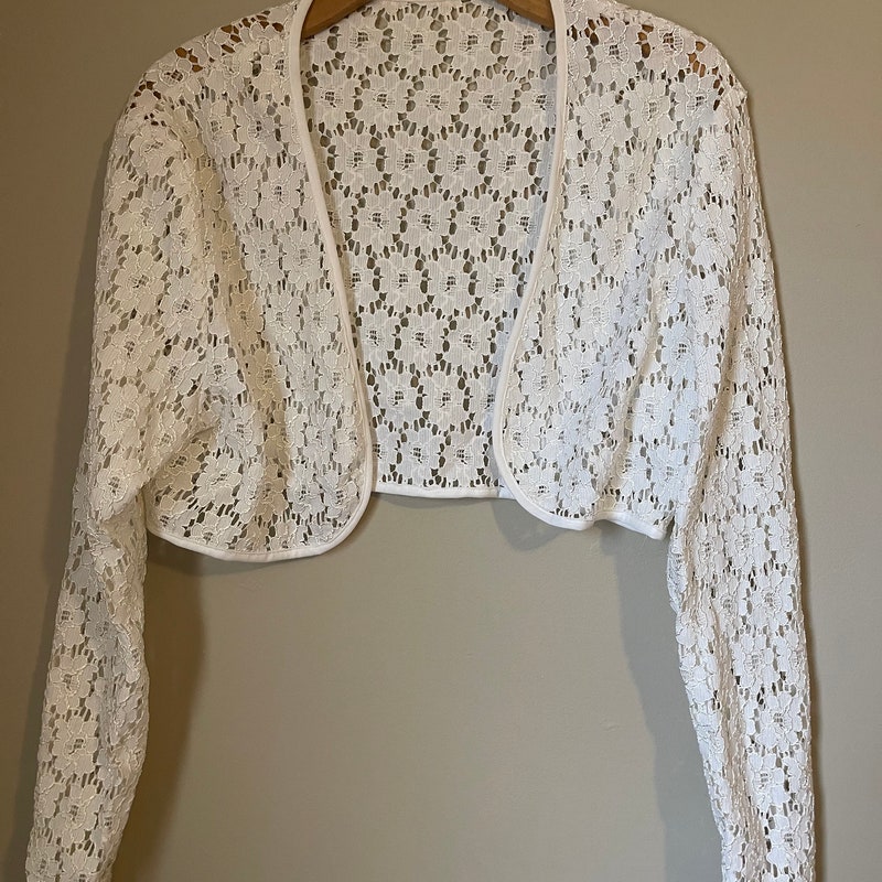 Baby Blue Eyelet Lace Top main image 0