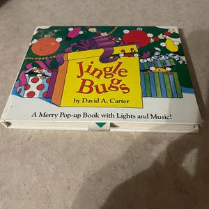Uncle Peasly and the Pea Pod Kids Vintage Pop up Book 1980s