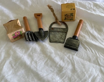 CUTE Vintage GARDEN Scrapbooking Lot