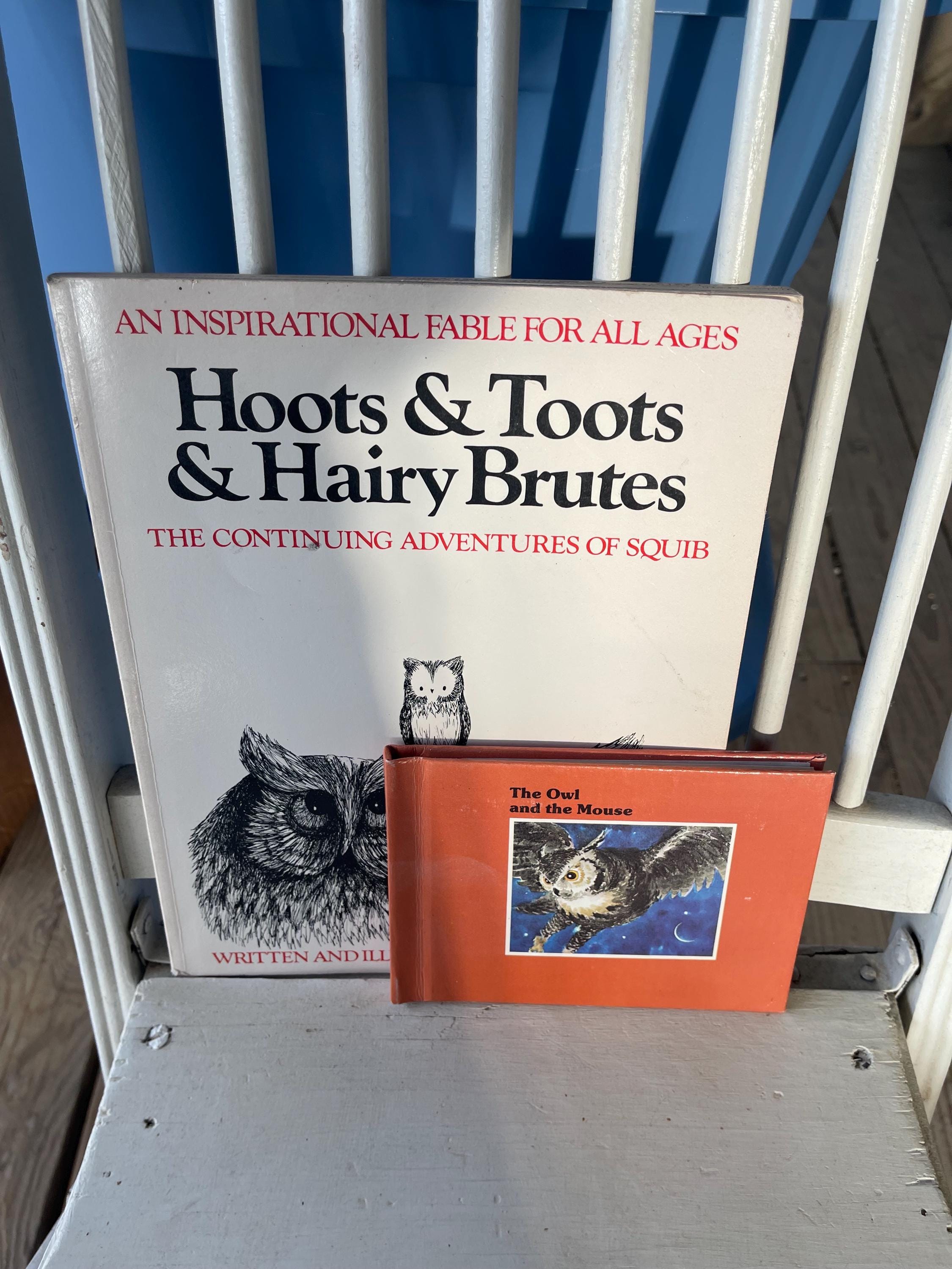 Vintage CHILDREN&rsquo;S Lot of 2 OWL Books Storybooks