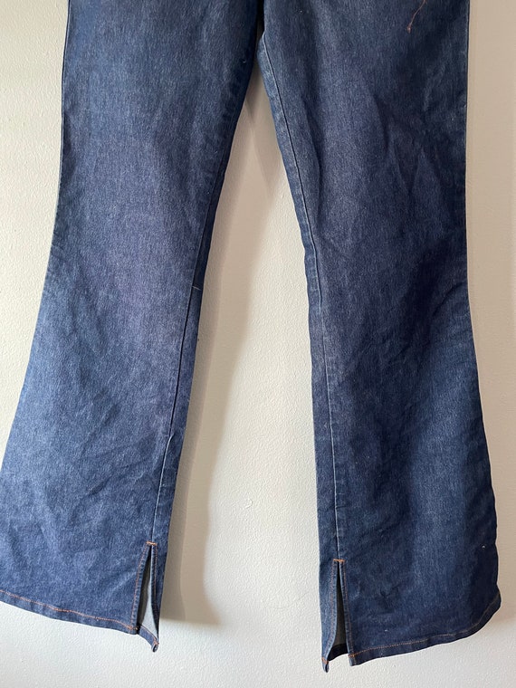 Vintage 90s FLARE Bell Bottoms GUESS Jeans Size 28 - image 6