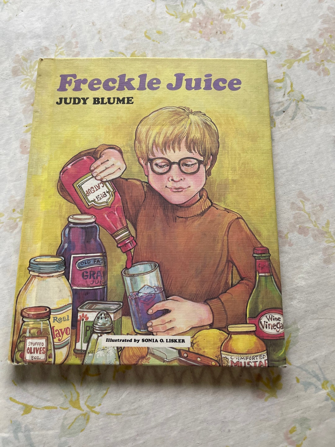 Vintage 80s KIDS Book FRECKLE JUICE - Etsy