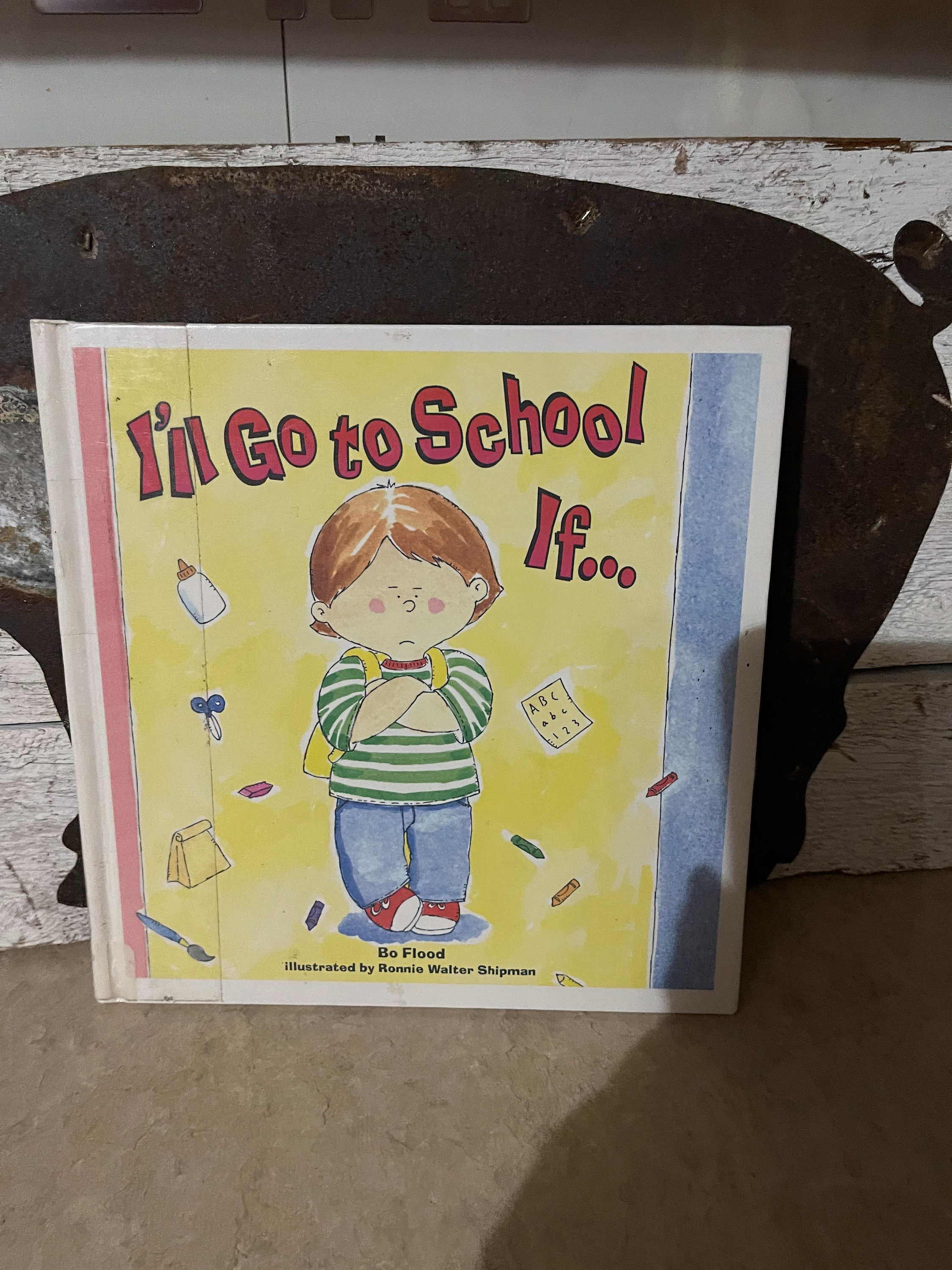Vintage 90s Kids Book I'll Go to School If… - Etsy