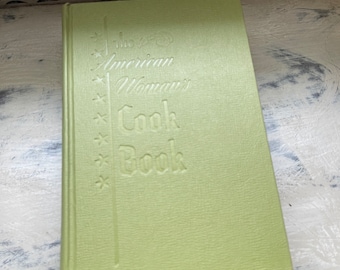 LIVRE DE COOKIES vintage des années 50 American WOMANS CookBOOK