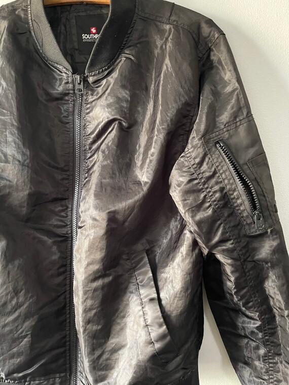 MENS Vintage 90s SOUTHPOLE Black Basic JACKET Medium - Etsy