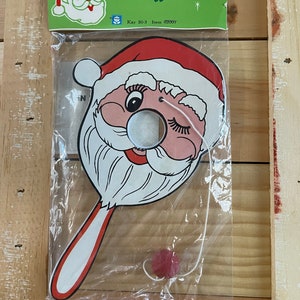 Vintage CHRISTMAS 60s SANTA Wack-O Stocking Stuffer Gamev