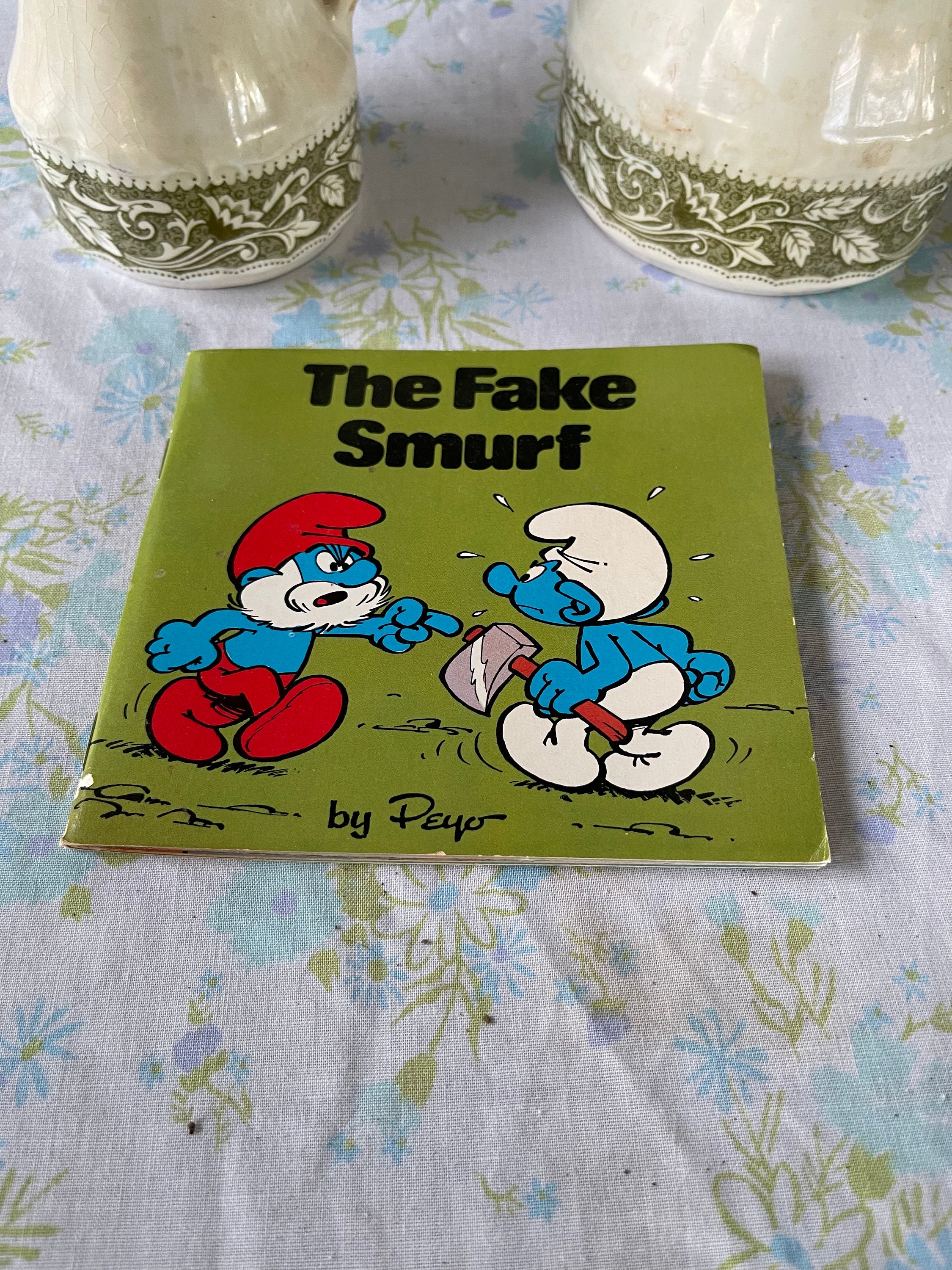 Vintage jaren '80 KINDEREN Boek De NEP-SMURF