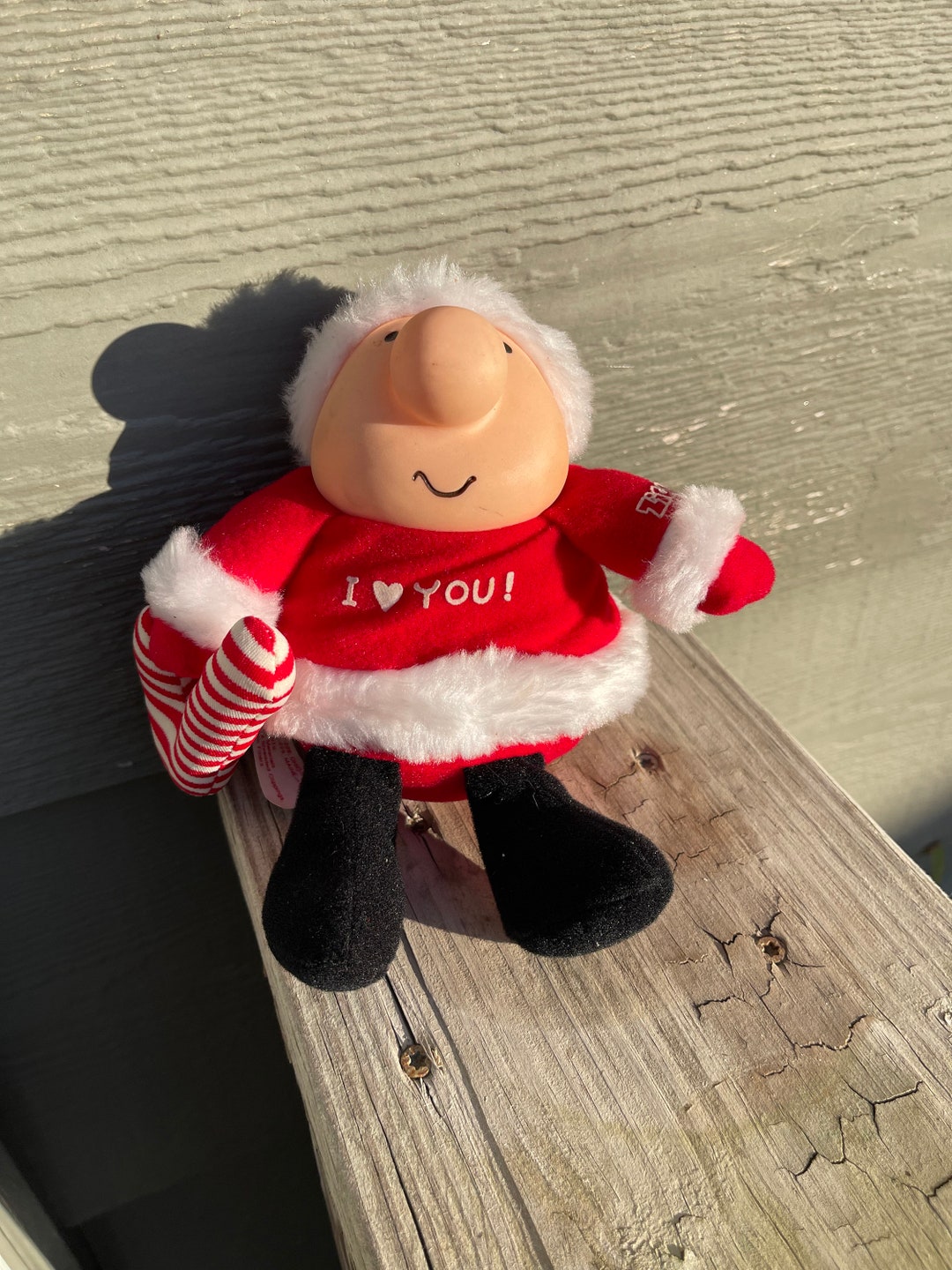 Vintage Christmas 80s ZIGGY Doll Dressed as SANTA Etsy