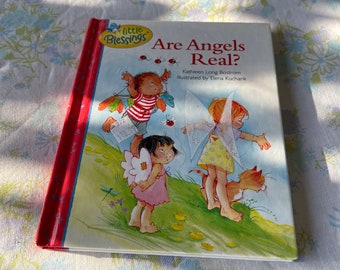 Vintage NIÑOS Pequeños BENDICIONES Libro ¿Son reales los ÁNGELES?