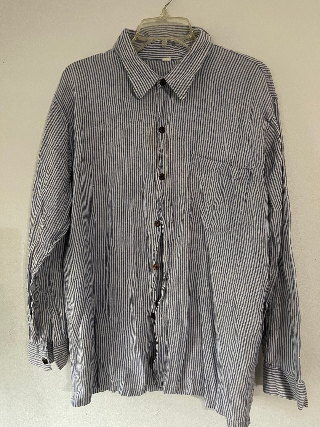 Preppy Reds Red Stripe Shirt With Frill <span>238653<span>