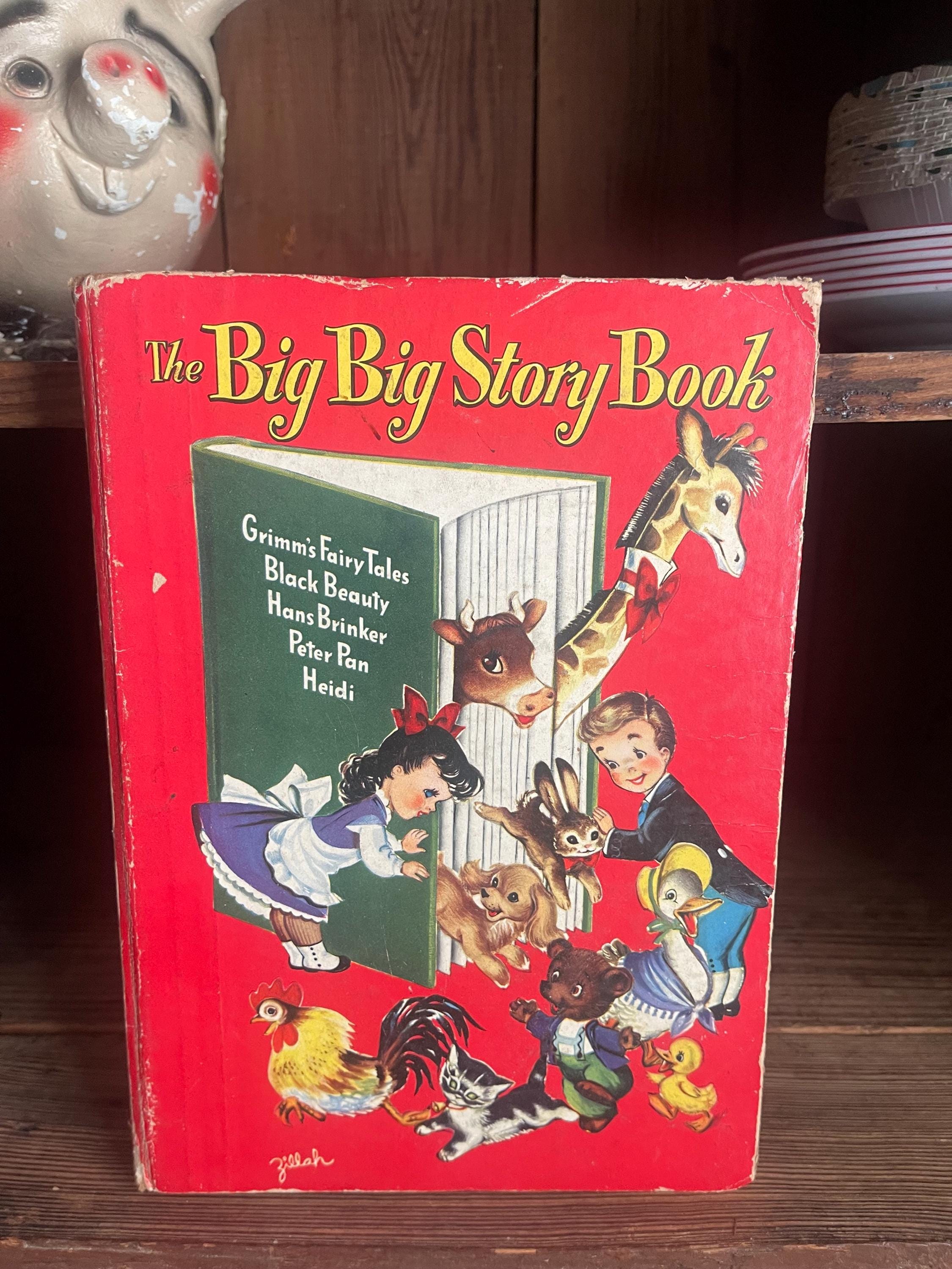 Vintage CHILDREN'S Book the BIG Big STORY Book - Etsy