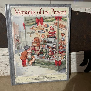 Vintage 80er Jahre WEIHNACHTS-Buch Erinnerung der Gegenwart