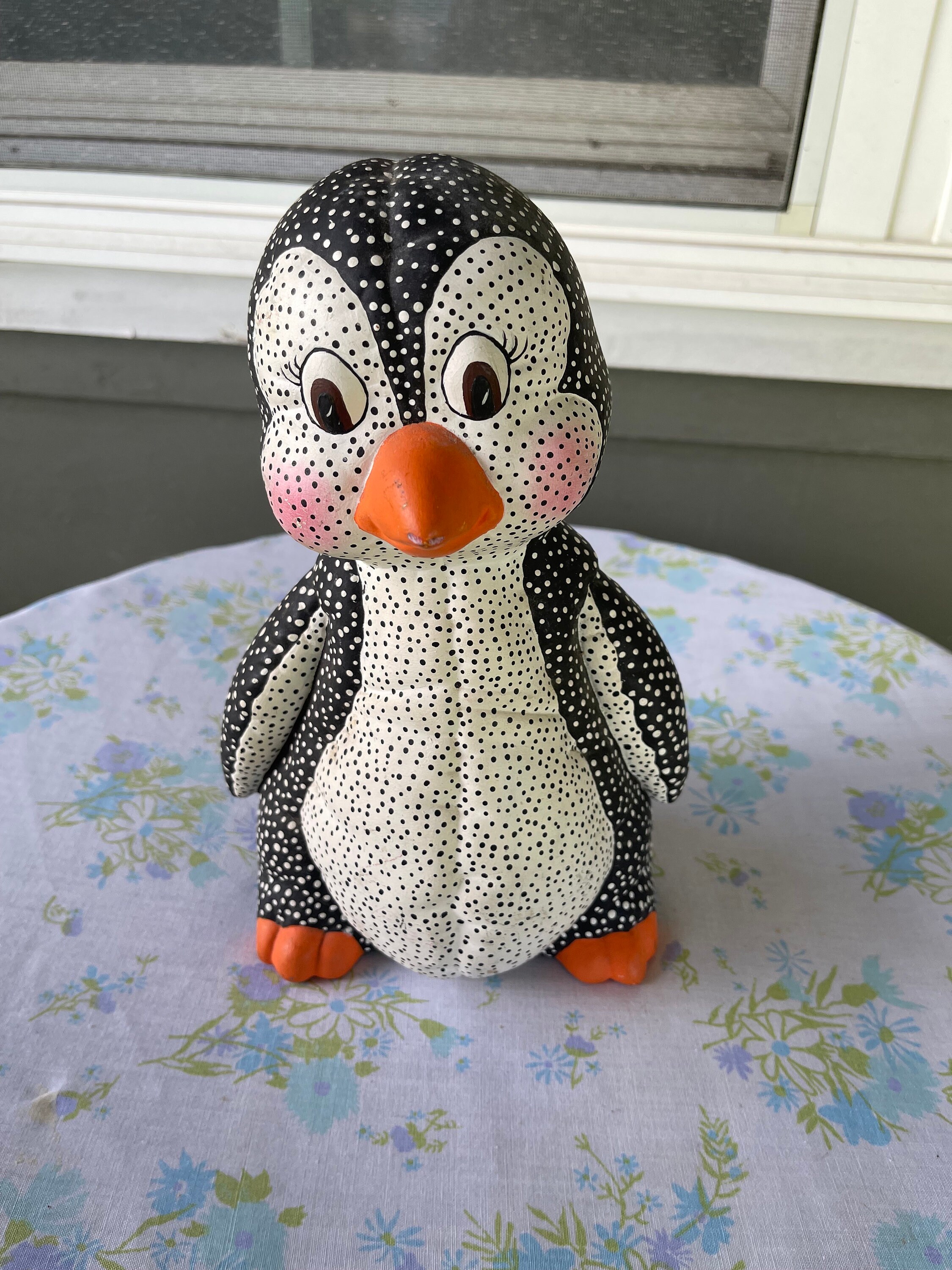 ヴィンテージテースト ペンギンの置物 70年代のヴィンテージ大型