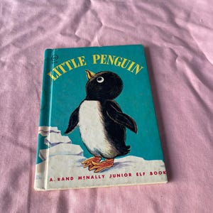 CUTE Vintage CHILDREN Book The Little PENGUIN