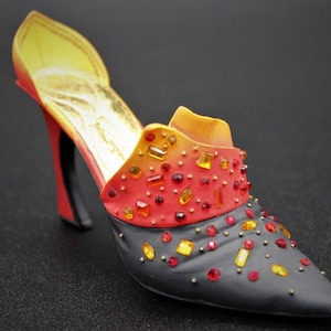 Red Flame Shoes - Etsy display picture 1