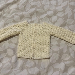 Handmade Newborn Baby Cardigan