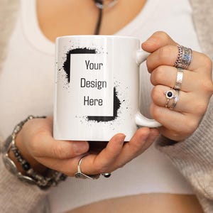 Taza personalizada, taza con texto personalizado, taza de café personalizada, taza personalizada, texto de taza personalizado, mensaje personalizable