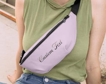 Personalized Fanny Pack for Women Gift Ideas, Custom Waist Bag, Hip Bag for Her, Bridesmaid Fanny Pack, Festival Belt Bag, Travel Pouch