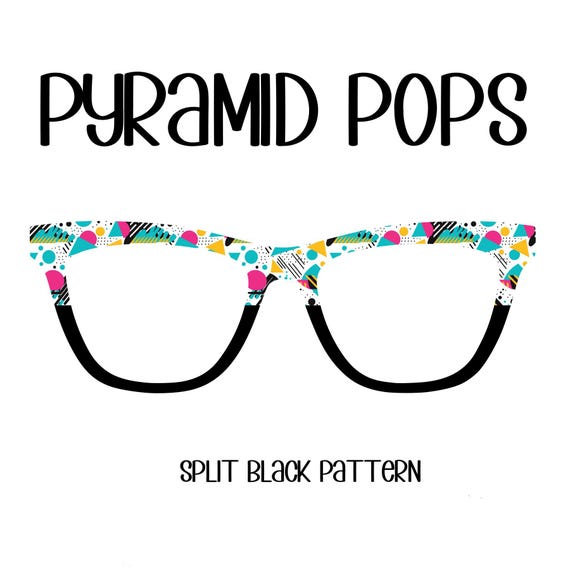 PYRAMID POPS Eyewear Toppers, comes with N52 magnets