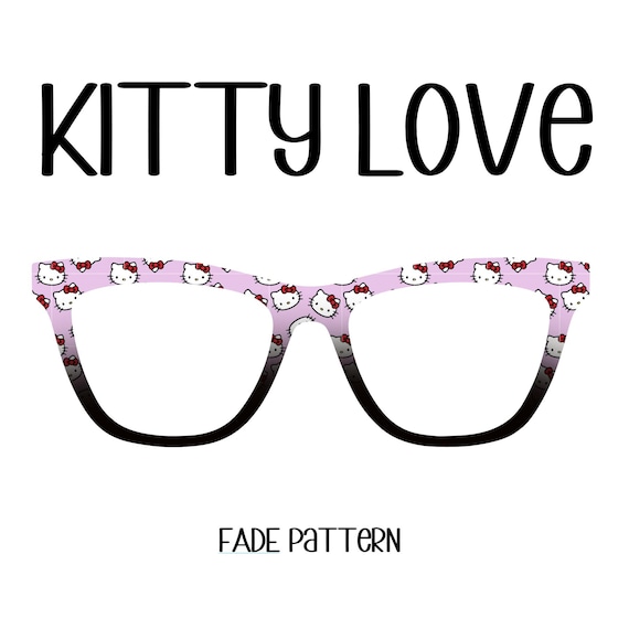 KITTY LOVE Eyewear Toppers, comes with N52 magnets