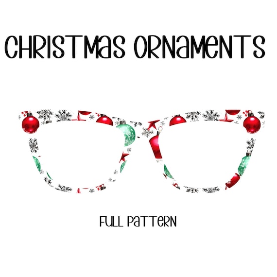CHRISTMAS ORNAMENTS Eyewear Topper, comes with N52 magnets