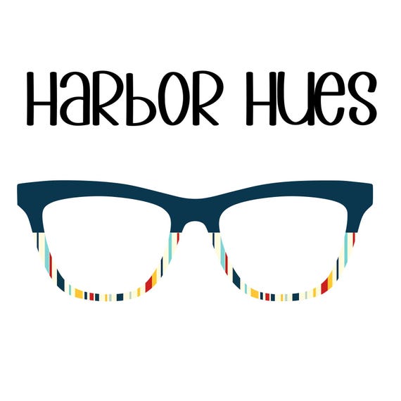 HARBOR HUES Eyewear Toppers, comes with N52 magnets