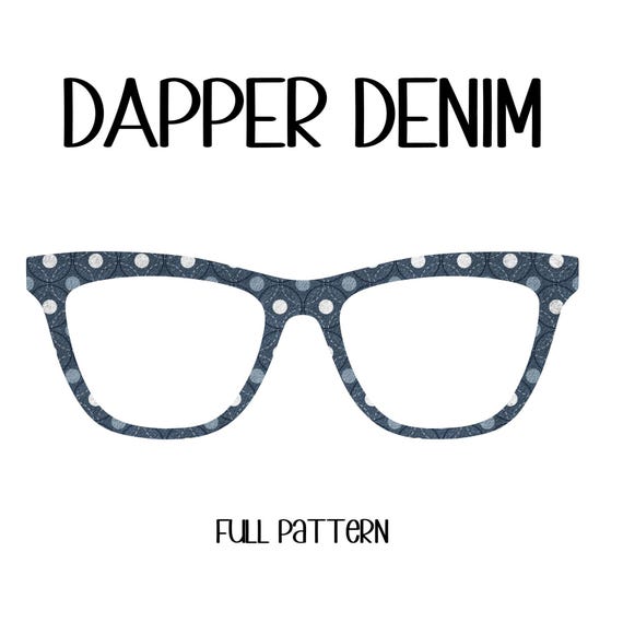 DAPPER DENIM Eyewear Toppers, comes with N52 magnets