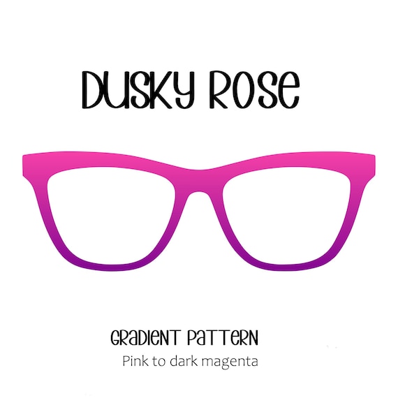 DUSKY ROSE Eyewear Toppers, comes with N52 magnets