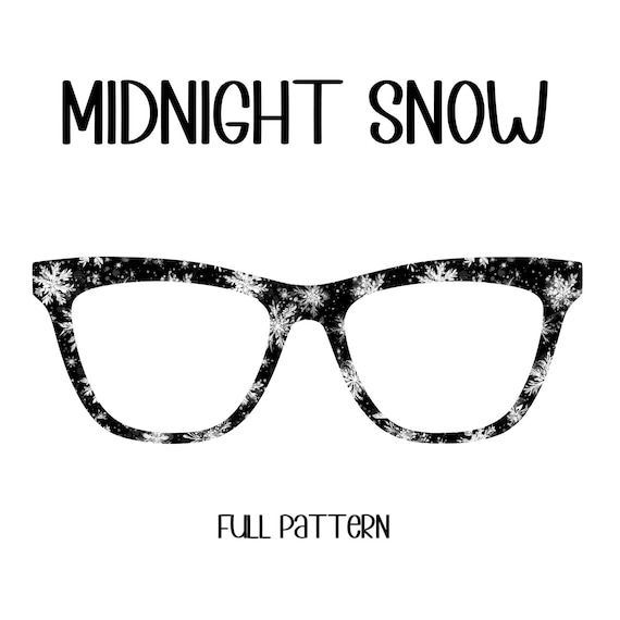 MIDNIGHT SNOW Eyewear Toppers, comes with N52 magnets
