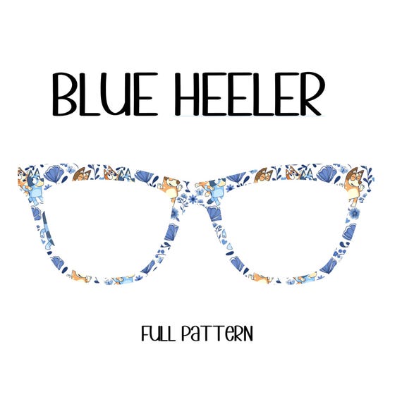 BLUE HEELER Eyewear Toppers, comes with N52 magnets