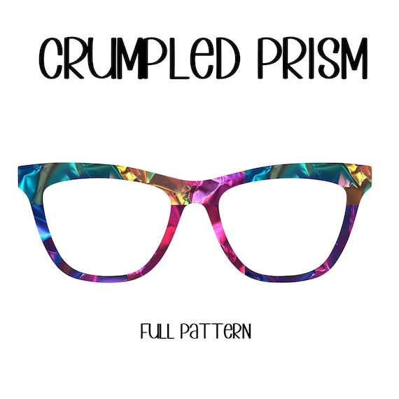 CRUMPLED PRISM Eyewear Toppers, comes with N52 magnets