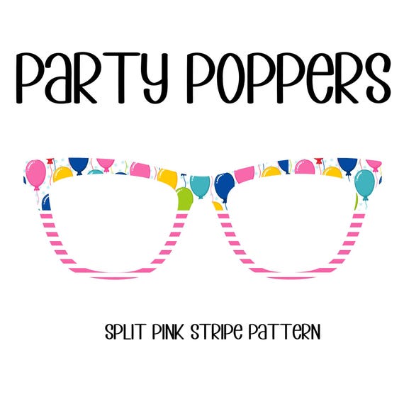 PARTY POPPERS Eyewear Toppers, comes with N52 magnets
