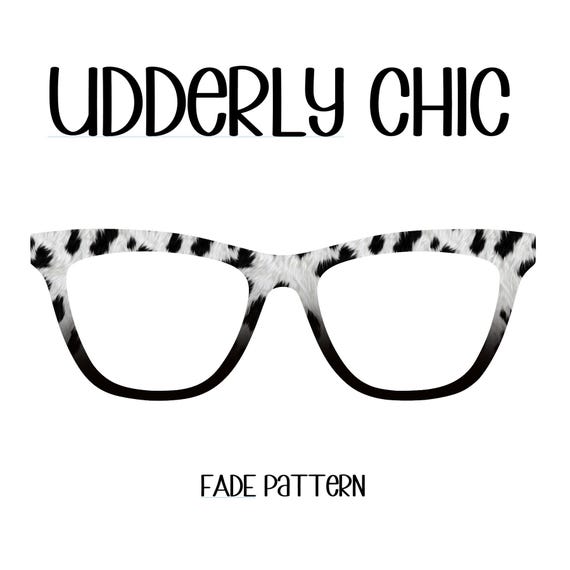 UDDERLY CHIC Eyewear Toppers, comes with N52 magnets