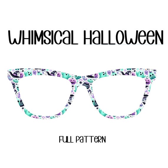 WHIMSICAL HALLOWEEN Eyewear Toppers, comes with N52 magnets