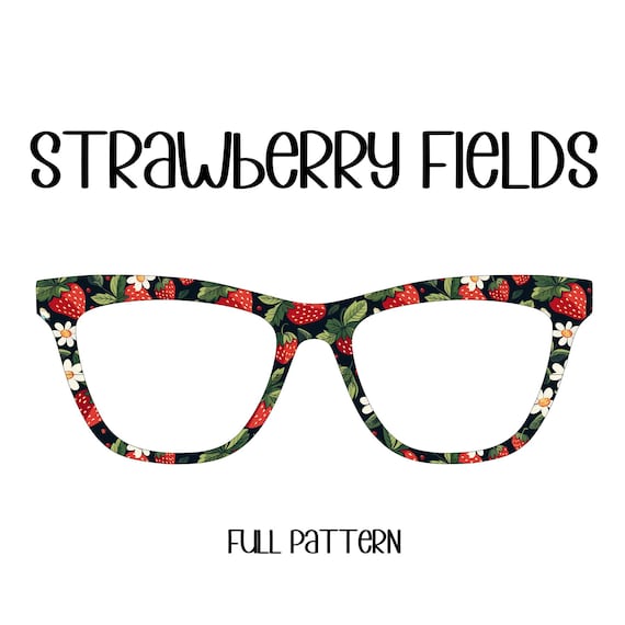 STRAWBERRY FIELDS Eyewear Toppers, comes with N52 magnets
