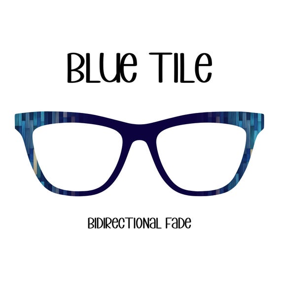 BLUE TILE Eyewear Toppers, comes with N52 magnets