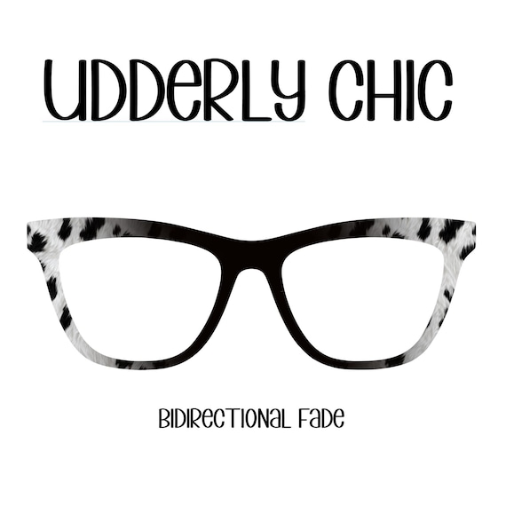 UDDERLY CHIC Eyewear Toppers, comes with N52 magnets