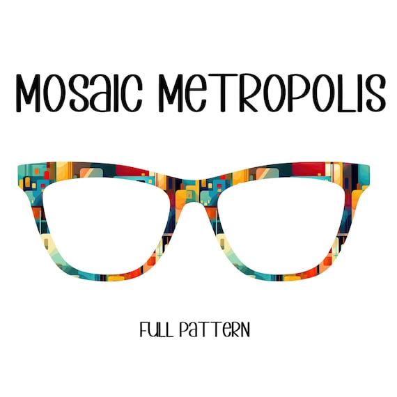 MOSAIC METROPOLIS Eyewear Toppers, comes with N52 magnets