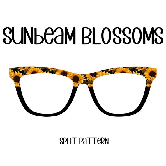 SUNBEAM BLOSSOMS Eyewear Toppers, comes with N52 magnets