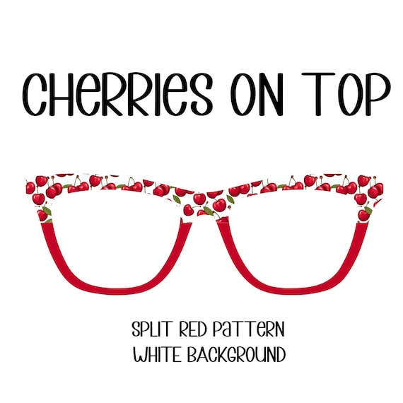CHERRIES ON TOP Eyewear Toppers, comes with N52 magnets