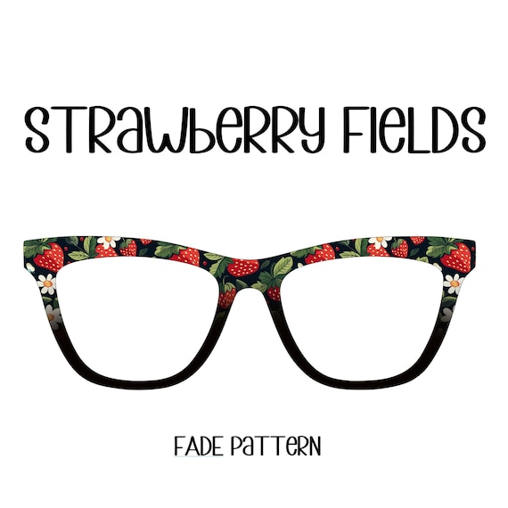 STRAWBERRY FIELDS Eyewear Toppers, comes with N52 magnets