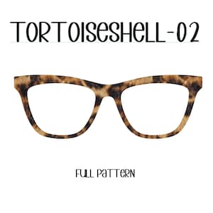 TORTOISESHELL-02 Eyewear Toppers, comes with N52 magnets