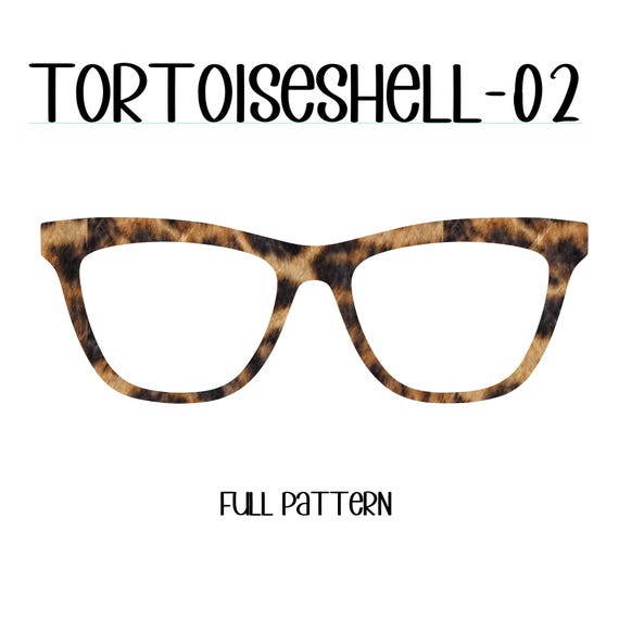 TORTOISESHELL-02 Eyewear Toppers, comes with N52 magnets