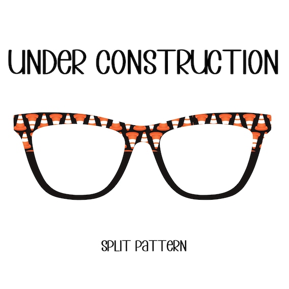 UNDER CONSTRUCTION Eyewear Toppers, comes with N52 magnets