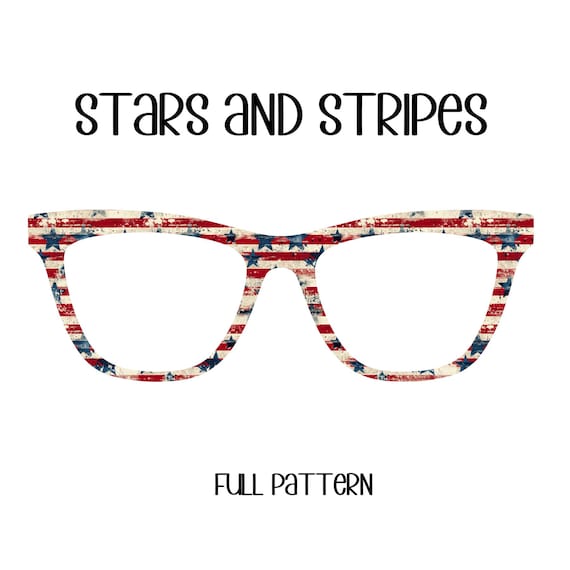 STARS AND STRIPES Eyewear Toppers, comes with N52 magnets