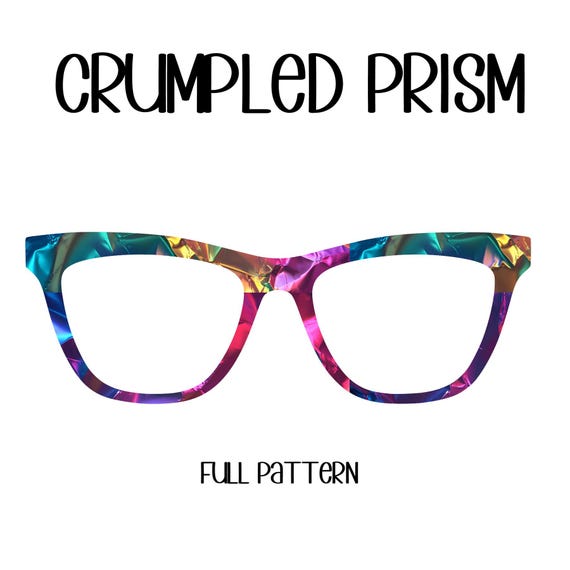 CRUMPLED PRISM Eyewear Toppers, comes with N52 magnets