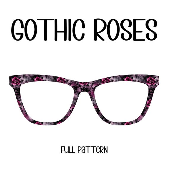 GOTHIC ROSES Eyewear Toppers, comes with N52 magnets